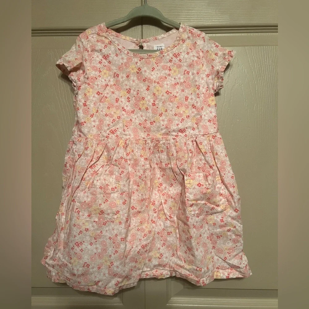 GAP Pink Floral Kids Dress